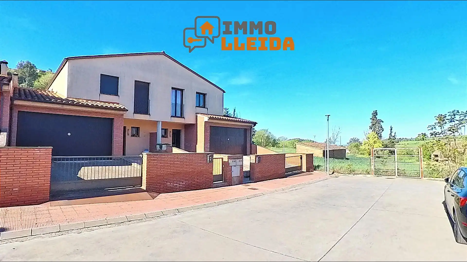 Exterior view of Detached homes for sale in Cubells  with Heating, Terrace and Storage room