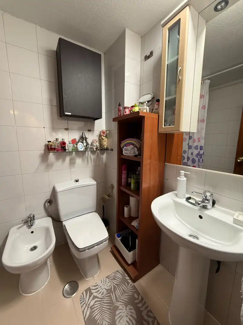 Bathroom of Flat for sale in Madrid  with Heating, Parquet flooring and Terrace