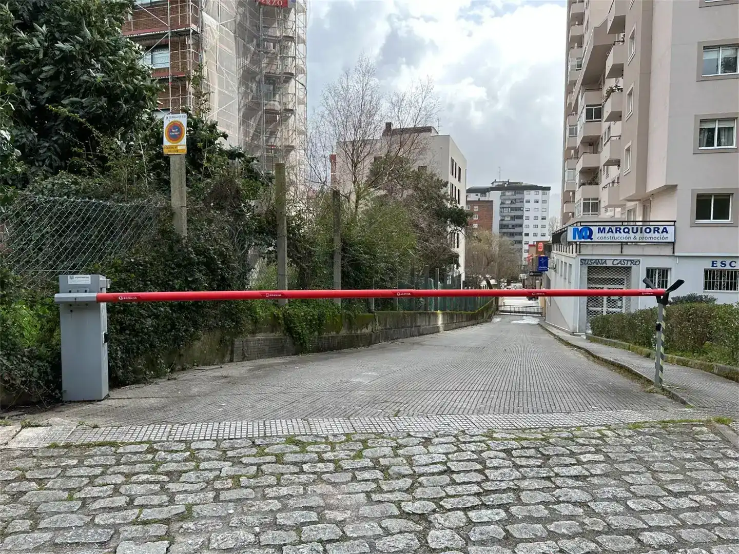 Vista exterior de Garaje de alquiler en Centro Urbano