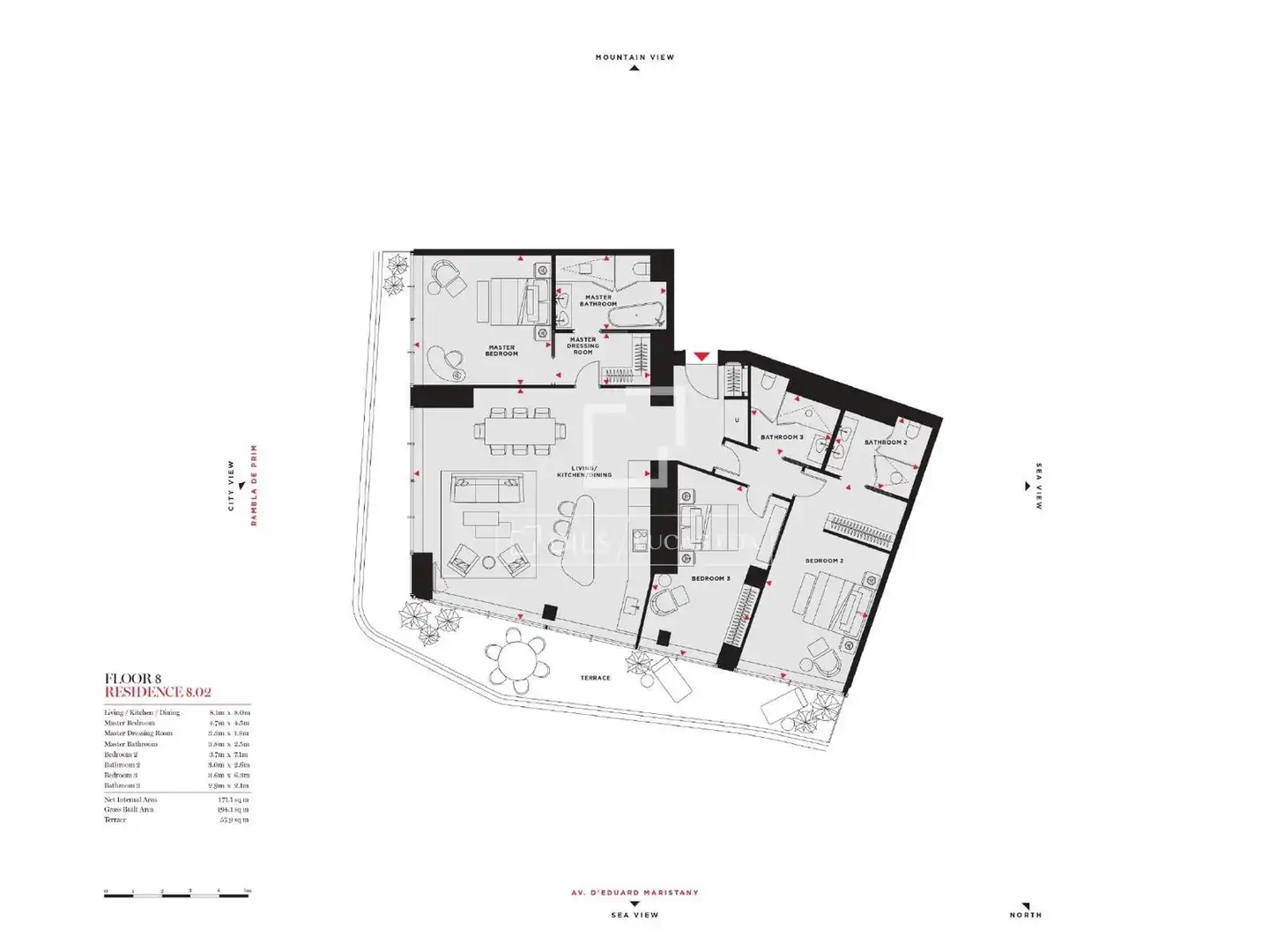 Piso en venta en Barcelona con Aire acondicionado, Calefacción y Parquet
