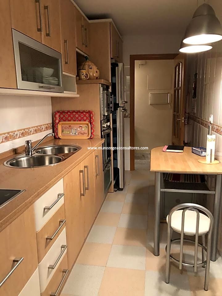 Kitchen of Flat for sale in Lucena  with Air Conditioner, Storage room and Furnished