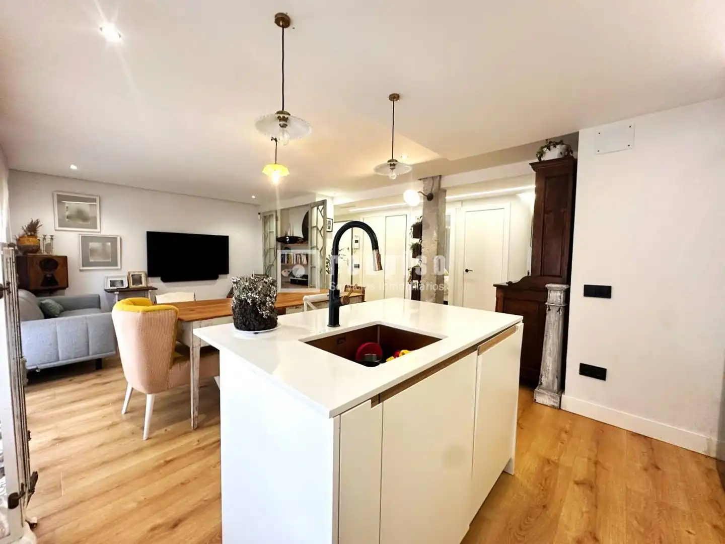Kitchen of Flat for sale in Madrid  with Air Conditioner and Heating