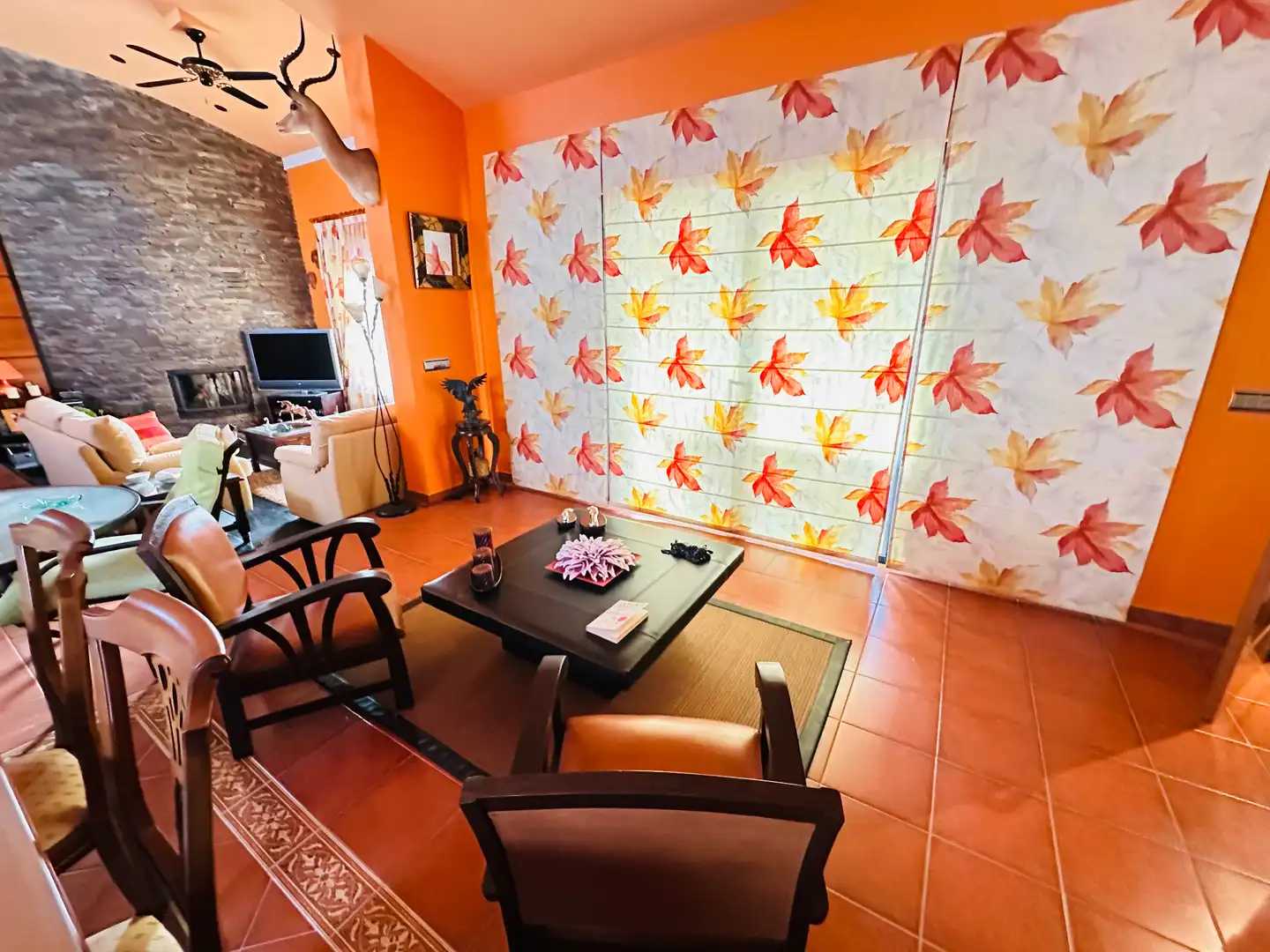 Sala de estar de Casa o chalet en venta en Mojados con Calefacción, Jardín privado y Terraza