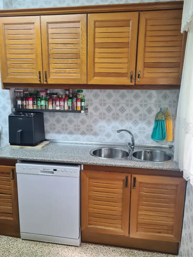 Cuina de Pis en venda en Vélez-Málaga amb Aire condicionat, Terrassa i Moblat