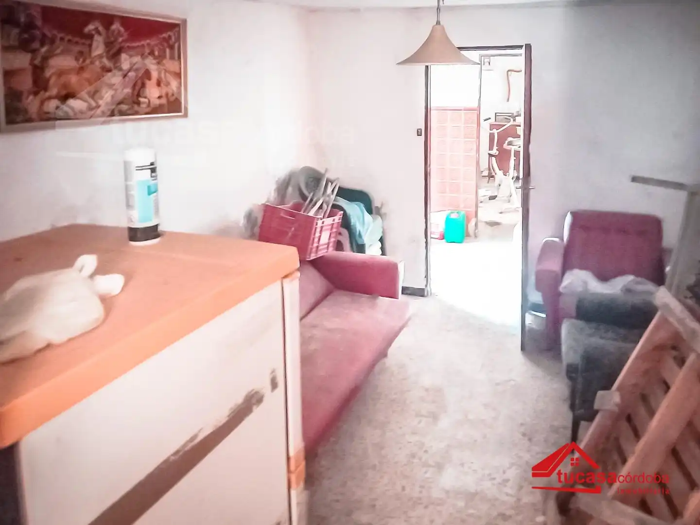 Sala d'estar de Finca rústica en venda en Guadalcázar