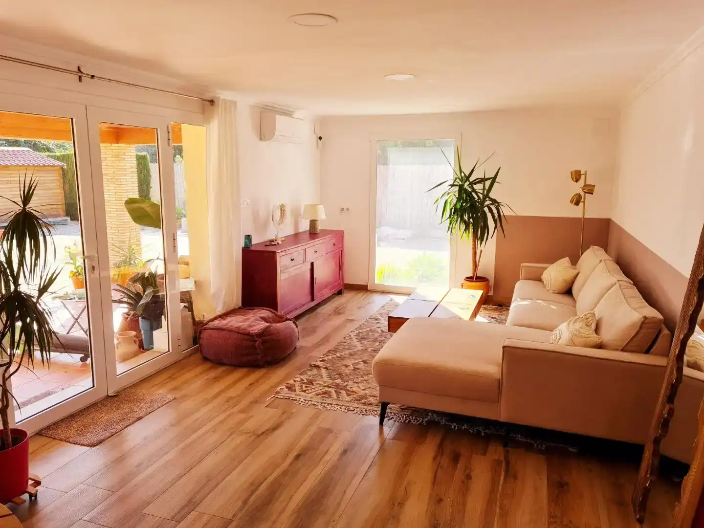 Sala de estar de Finca rústica en venta en Pedreguer con Aire acondicionado, Jardín privado y Balcón