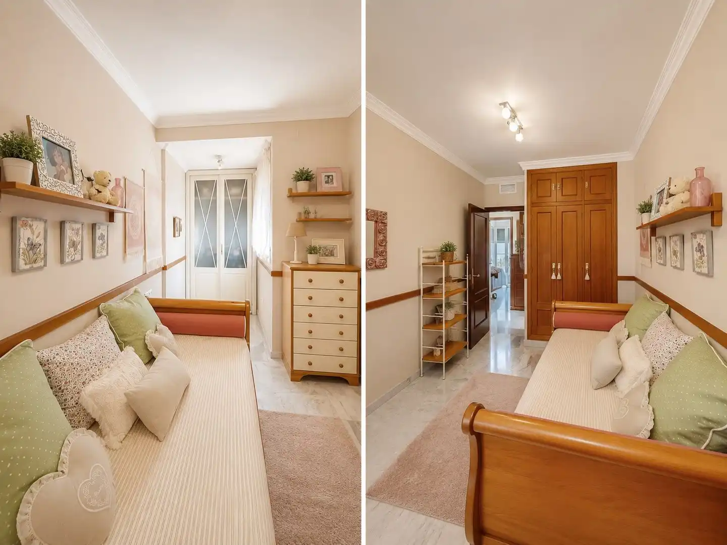 Habitación de Casa adosada en venta en Málaga con Aire acondicionado, Calefacción y Terraza