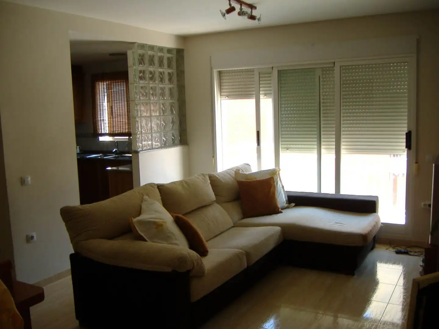 Wohnzimmer von Wohnung zur Miete in Burriana / Borriana mit Terrasse und Balkon