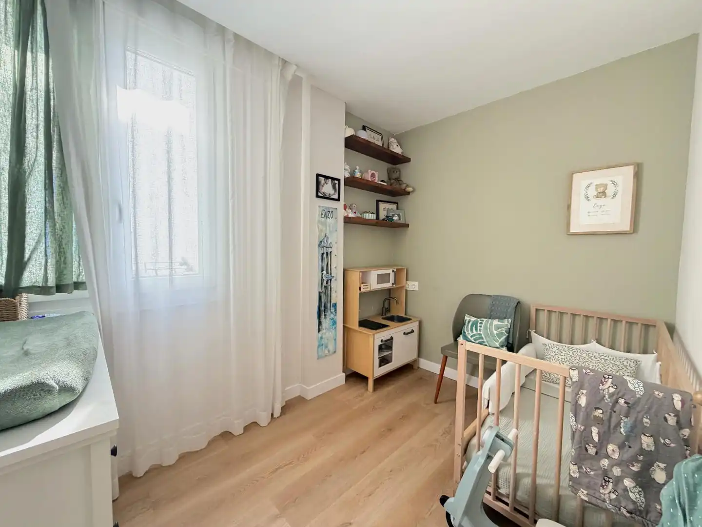 Schlafzimmer von Wohnung zum Verkauf in Lasarte-Oria mit Klimaanlage, Heizung und Parkett