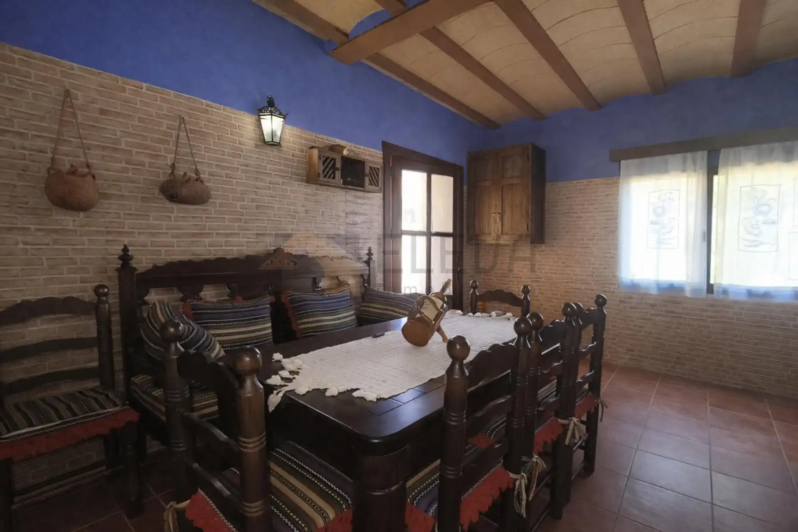 Dining room of Flat for sale in Minaya  with Heating, Terrace and Furnished