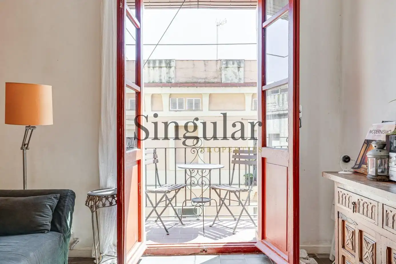 Terraza de Piso en venta en Barcelona con Balcón