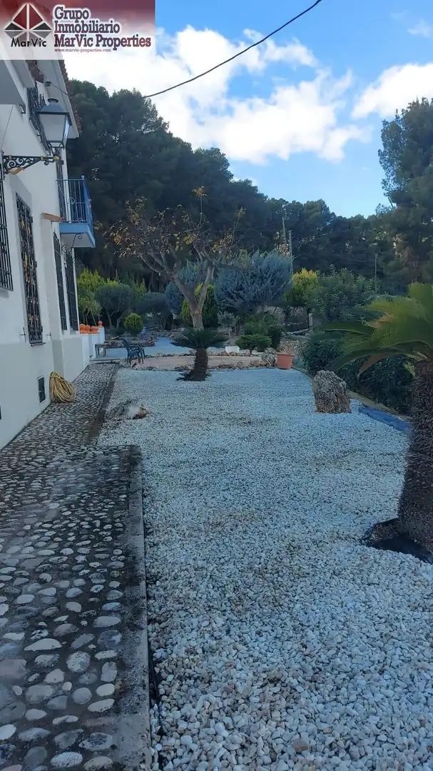 Garten von Country house zum Verkauf in Benifato mit Terrasse