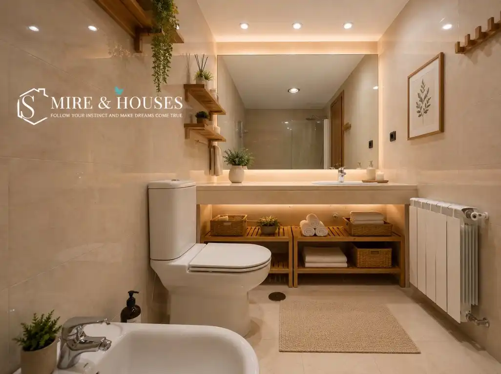 Baño de Ático en venta en Alcobendas con Aire acondicionado, Calefacción y Jardín privado