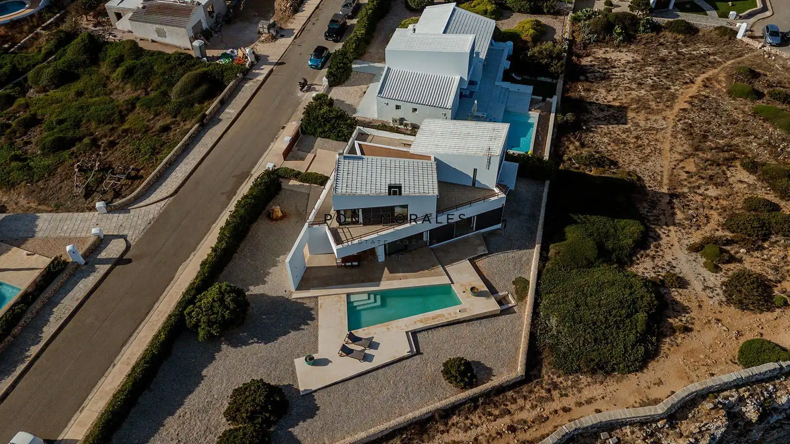 Vista exterior de Casa o xalet en venda en Ciutadella de Menorca amb Calefacció, Jardí privat i Terrassa