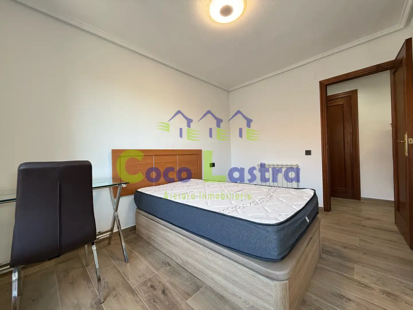 Bedroom of Flat for rent in Salamanca  with Heating, Furnished and Oven
