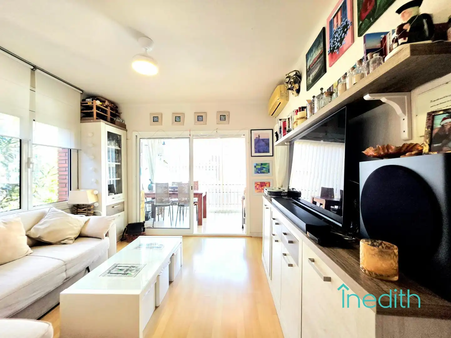 Sala de estar de Piso en venta en Castelldefels con Aire acondicionado, Calefacción y Terraza