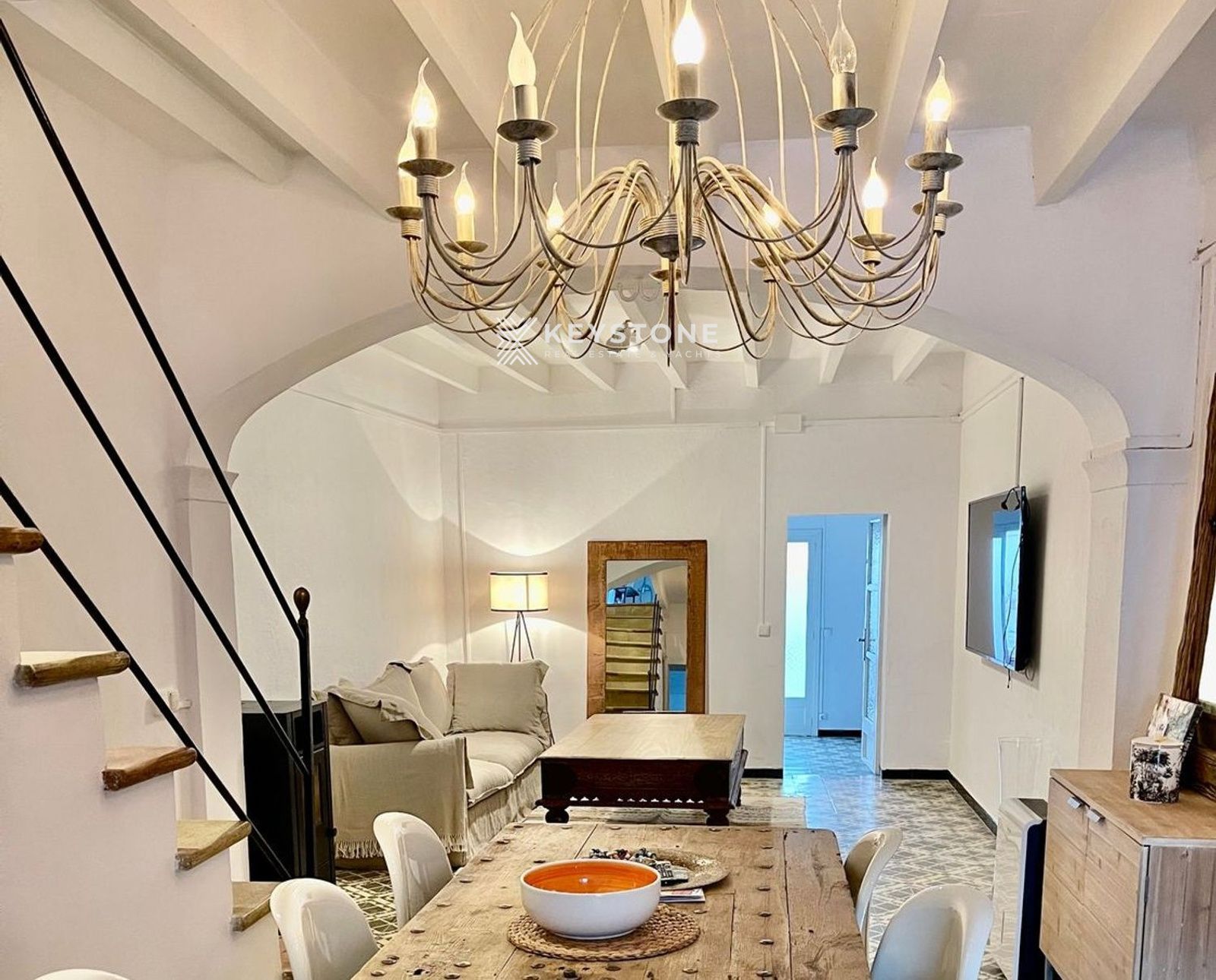 Living room of House or chalet to rent in Andratx  with Air Conditioner, Terrace and Storage room