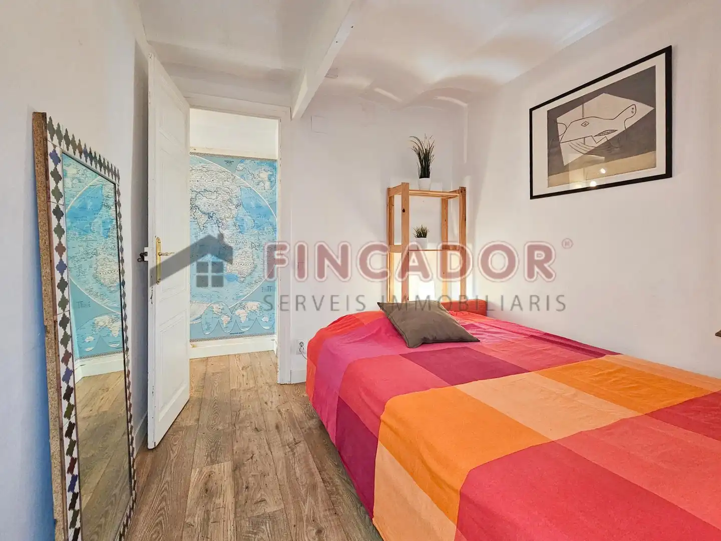 Bedroom of Duplexes for sale in Barcelona  with Heating and Furnished