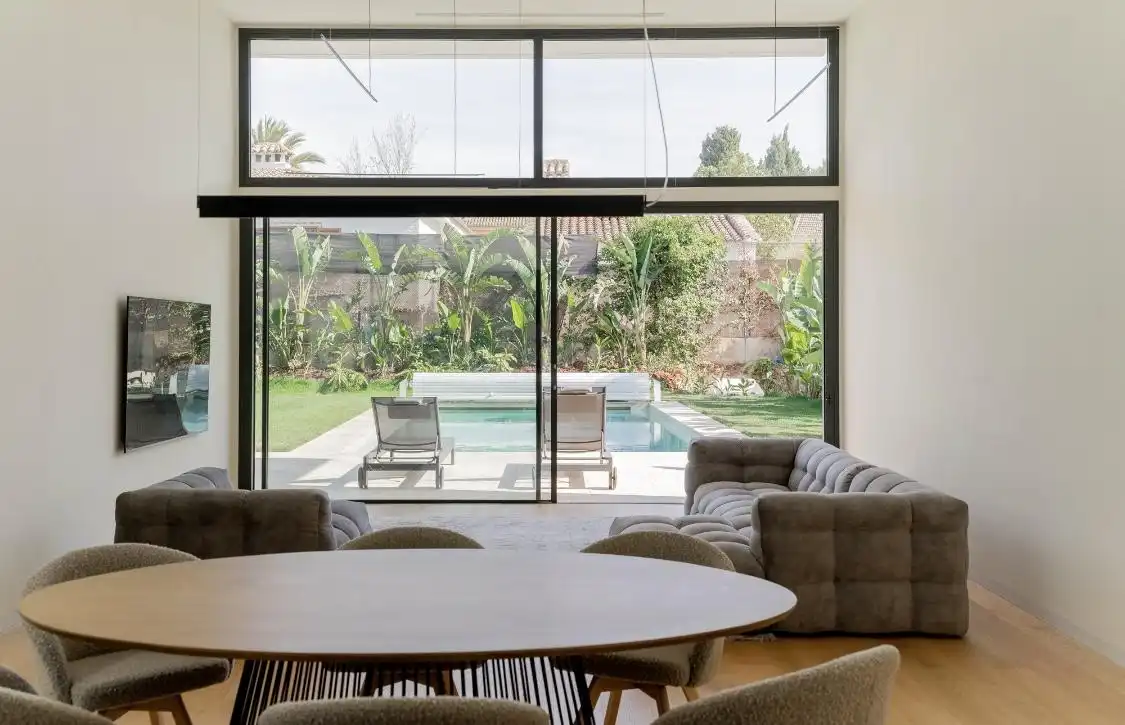 Sala de estar de Casa o chalet en venta en Paterna con Aire acondicionado, Calefacción y Terraza