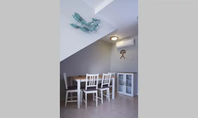 Comedor de Apartamento de alquiler en Carboneras con Aire acondicionado, Terraza y Amueblado