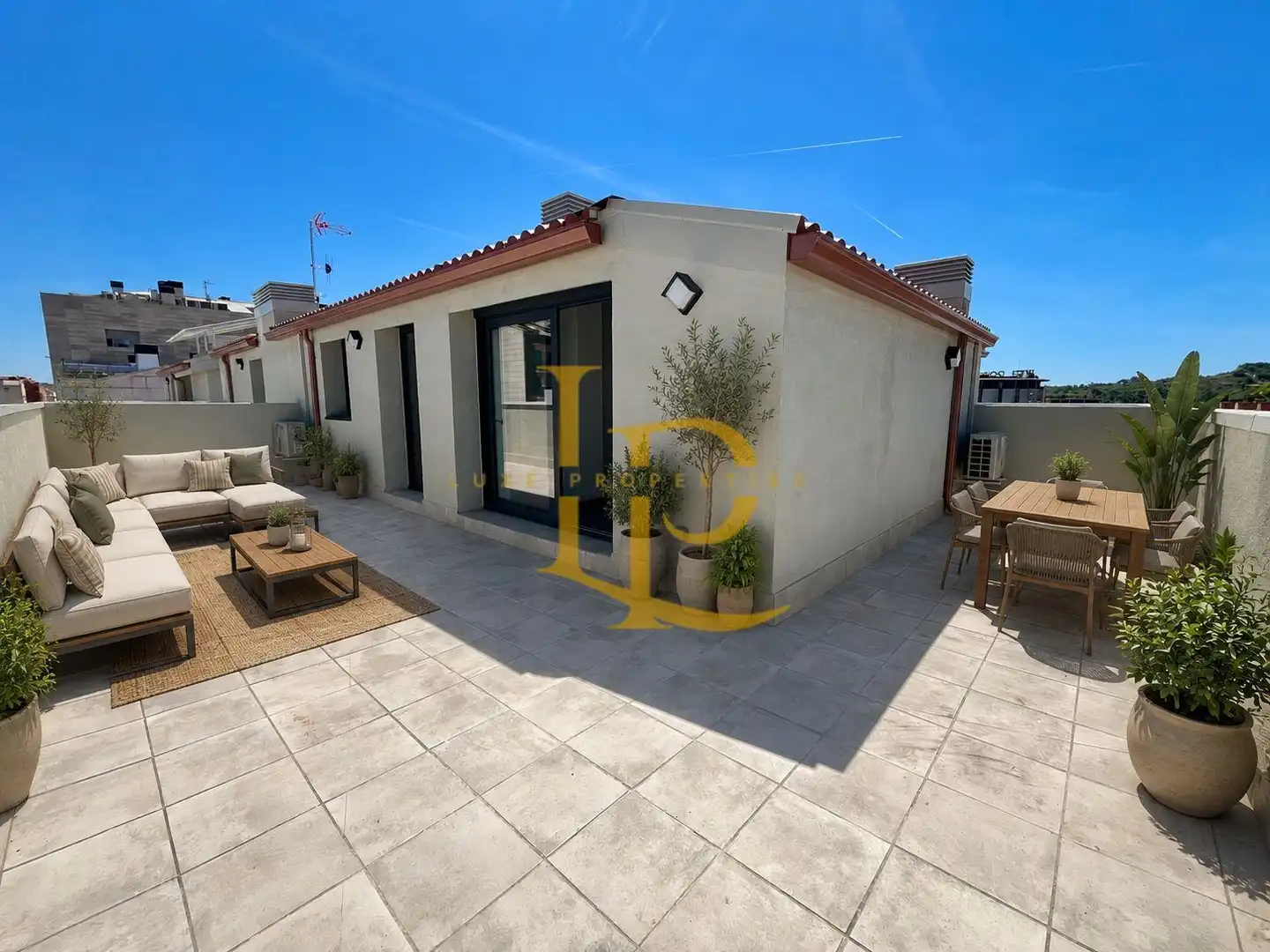 Terraza de Ático en venta en Terrassa con Aire acondicionado, Calefacción y Parquet