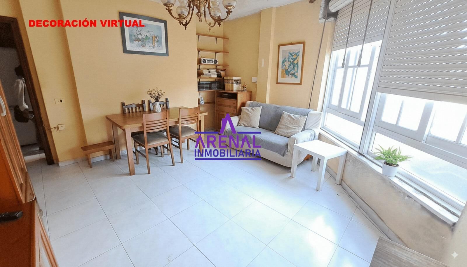 Living room of Apartment for sale in A Pobra do Caramiñal