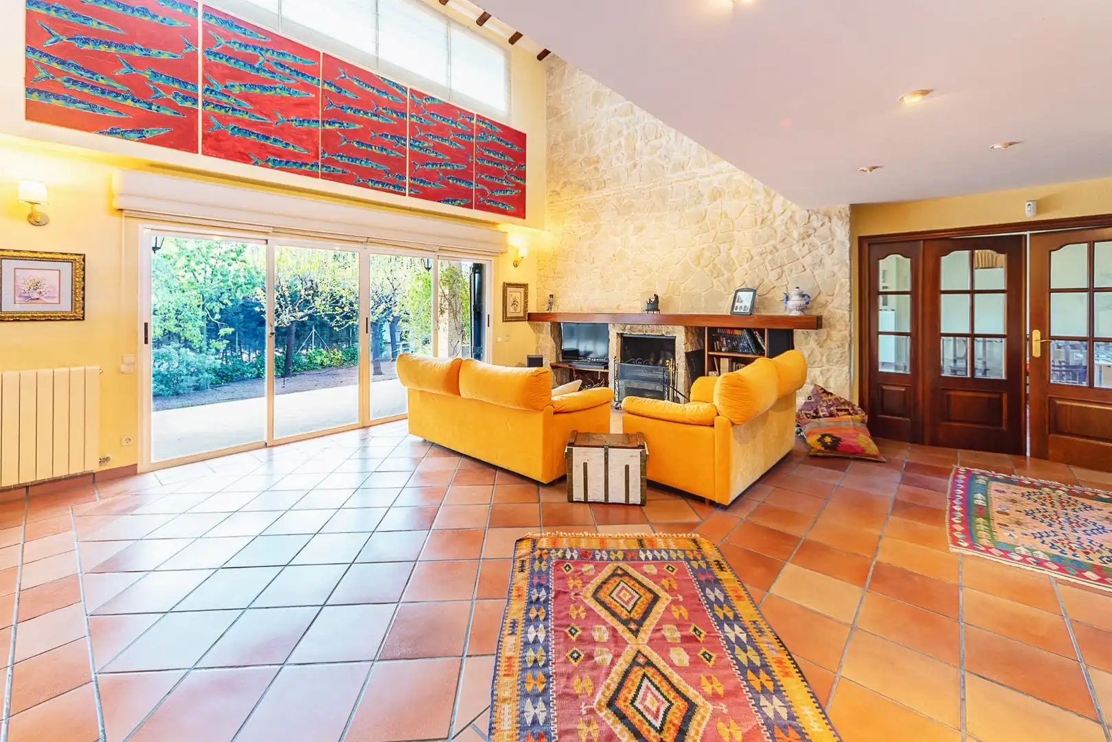 Sala de estar de Casa o chalet en venta en Elda con Calefacción, Jardín privado y Terraza