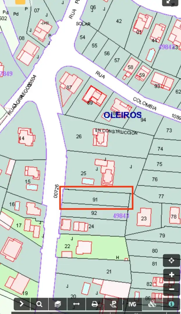 Terreno residencial en venta en Oleiros pueblo, imagen 3