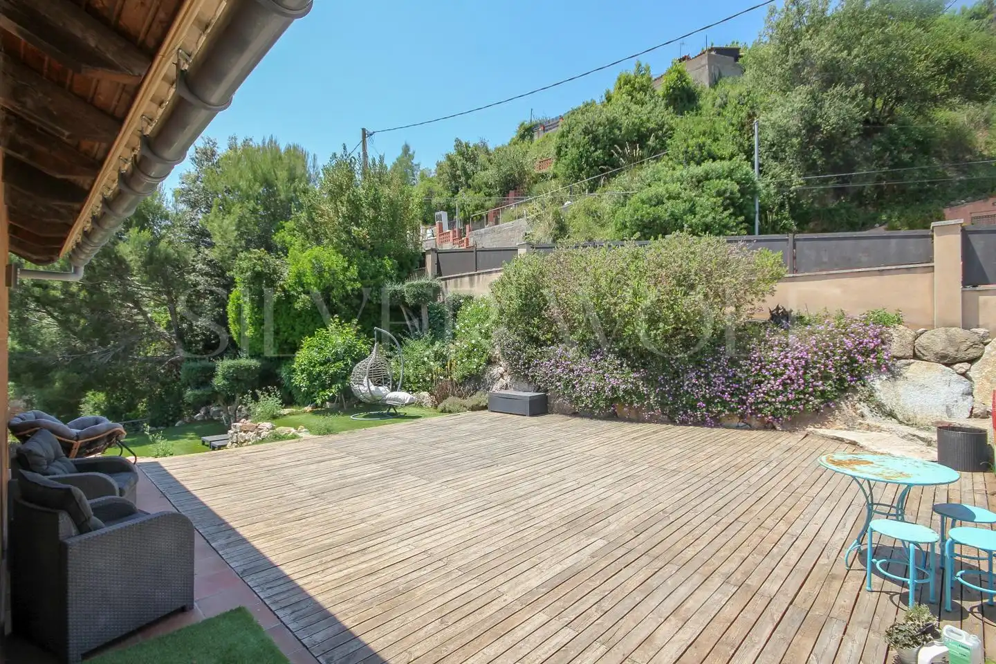 Terraza de Casa o chalet en venta en Vallirana con Aire acondicionado, Calefacción y Jardín privado