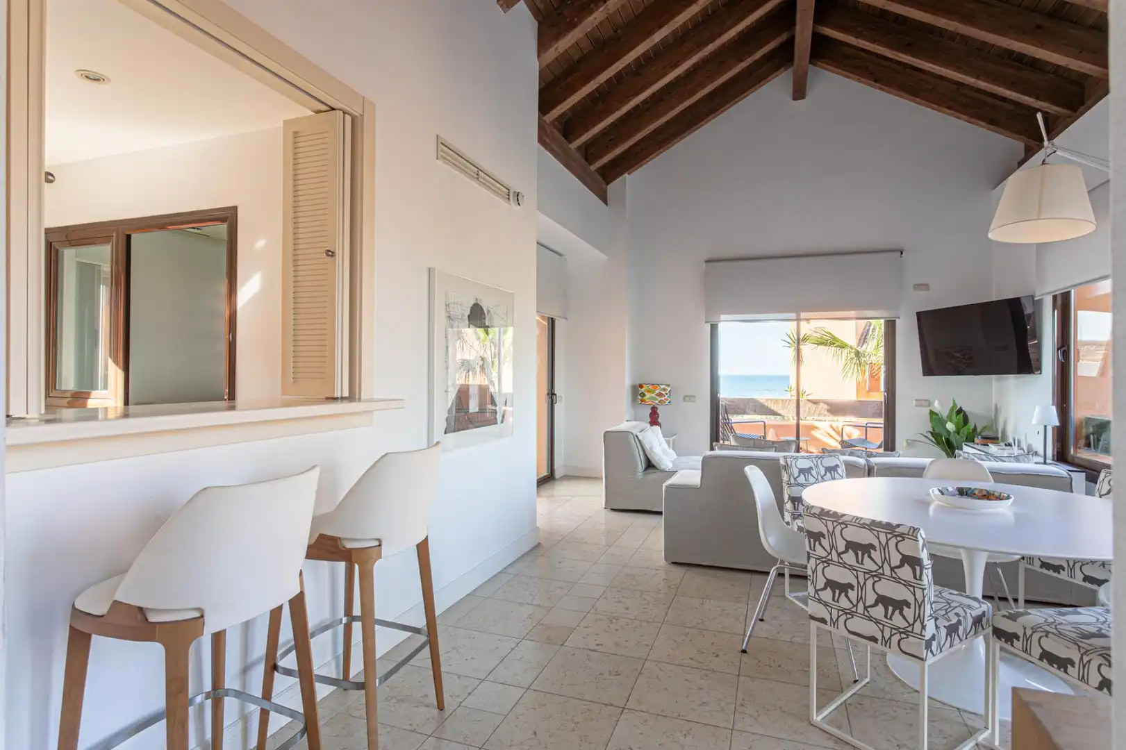Menjador de Apartament en venda en Chiclana de la Frontera amb Piscina comunitària