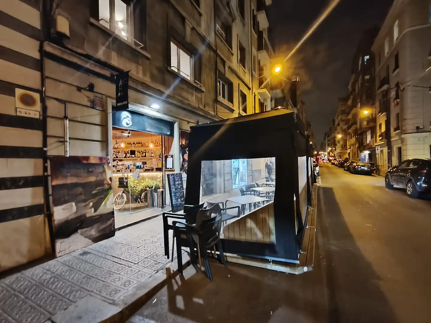 Vista exterior de Local en traspaso en Barcelona con Aire acondicionado, Terraza y Amueblado