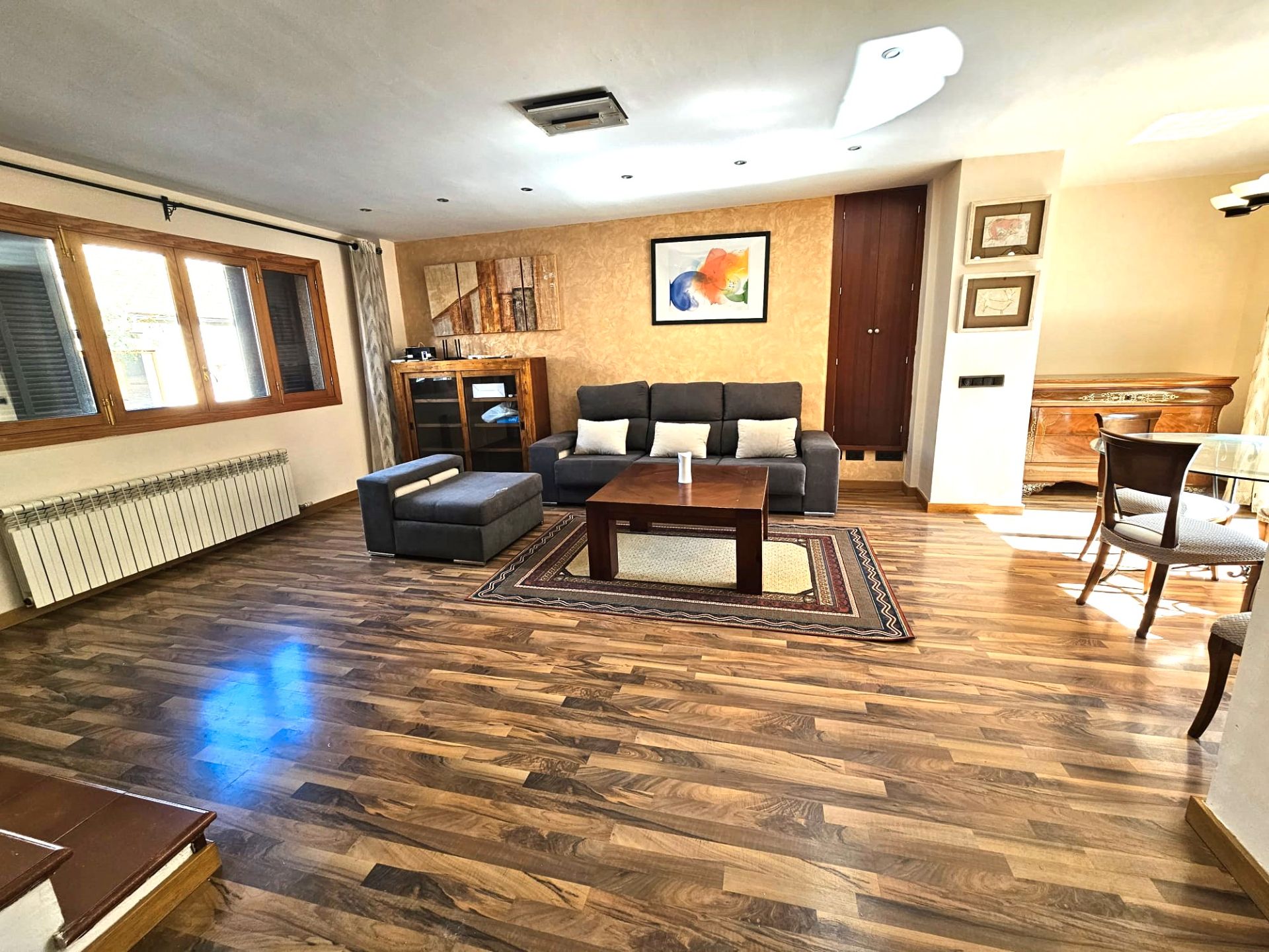 Sala d'estar de Casa o xalet de lloguer en Inca amb Aire condicionat, Calefacció i Parquet