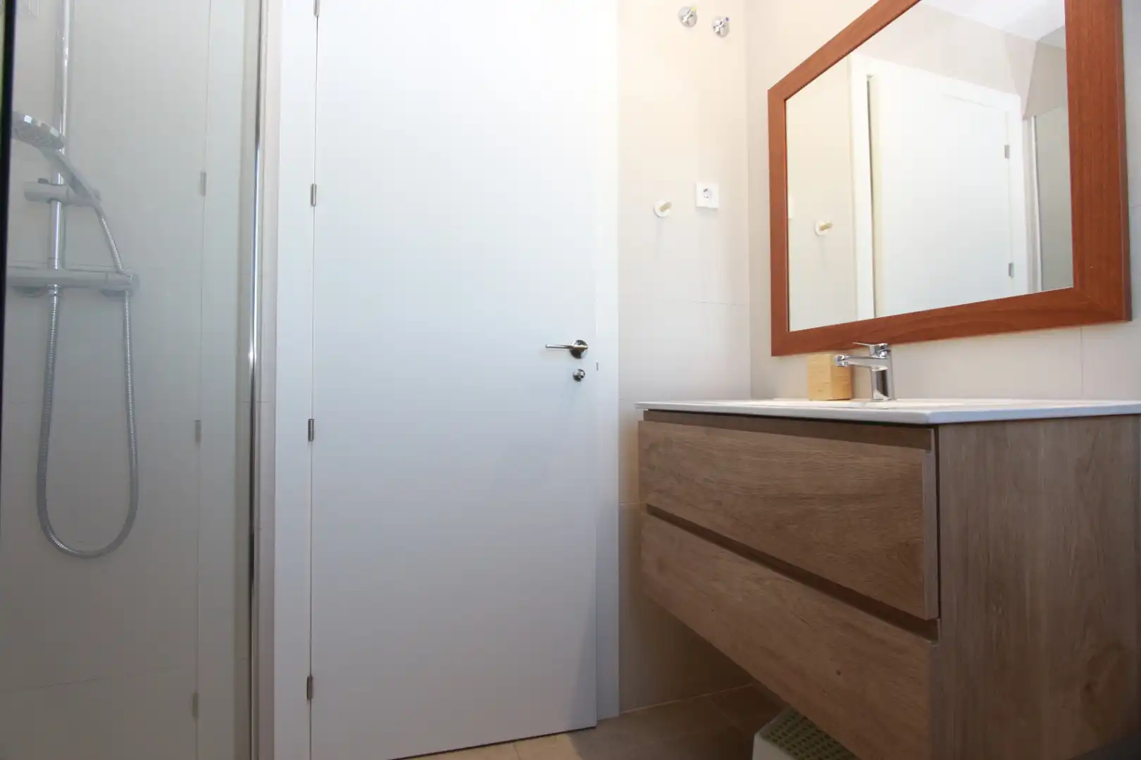 Baño de Apartamento en venta en Calpe / Calp con Aire acondicionado, Jardín privado y Terraza