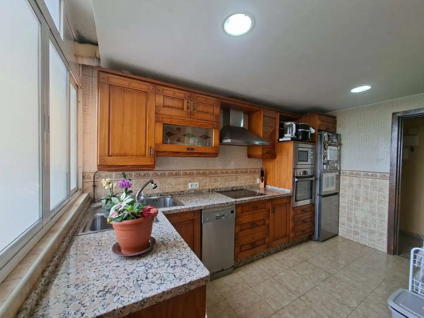 Kitchen of Flat for sale in Málaga  with Air Conditioner