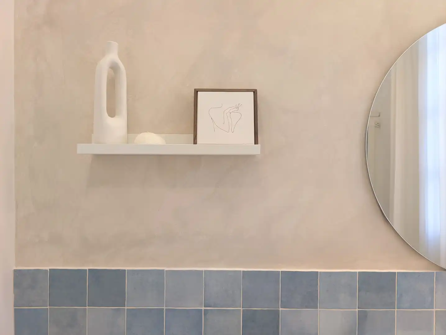 Baño de Casa adosada en venta en Mataró con Aire acondicionado, Calefacción y Parquet