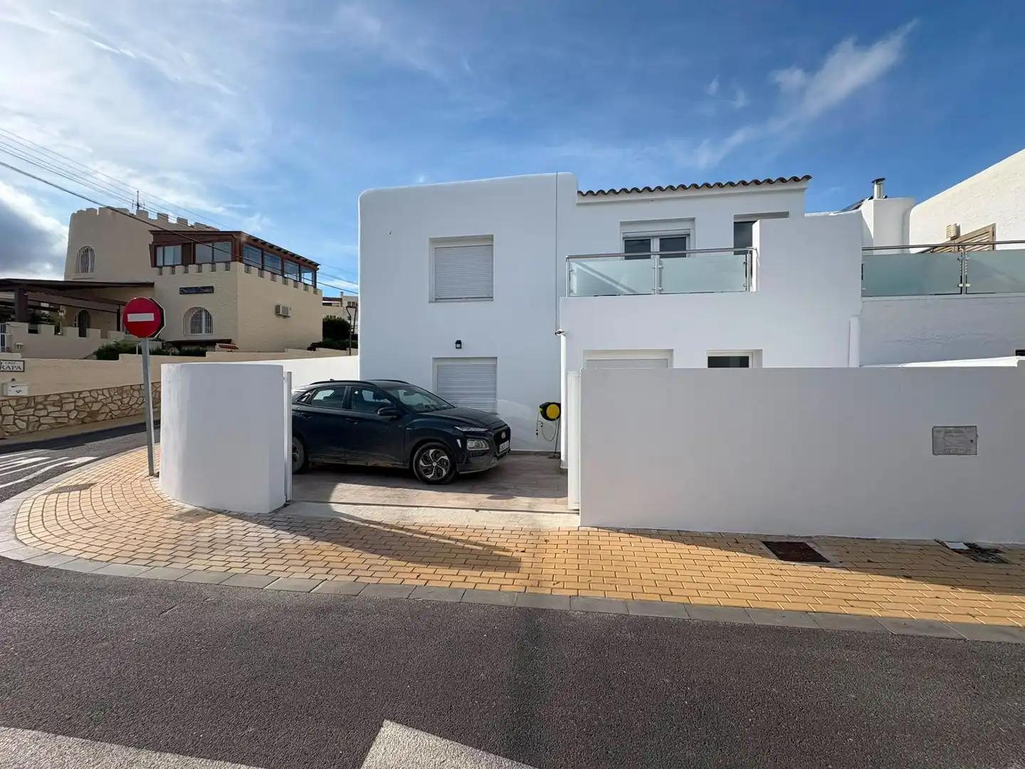 Vista exterior de Casa o chalet en venta en Mojácar con Aire acondicionado, Calefacción y Jardín privado