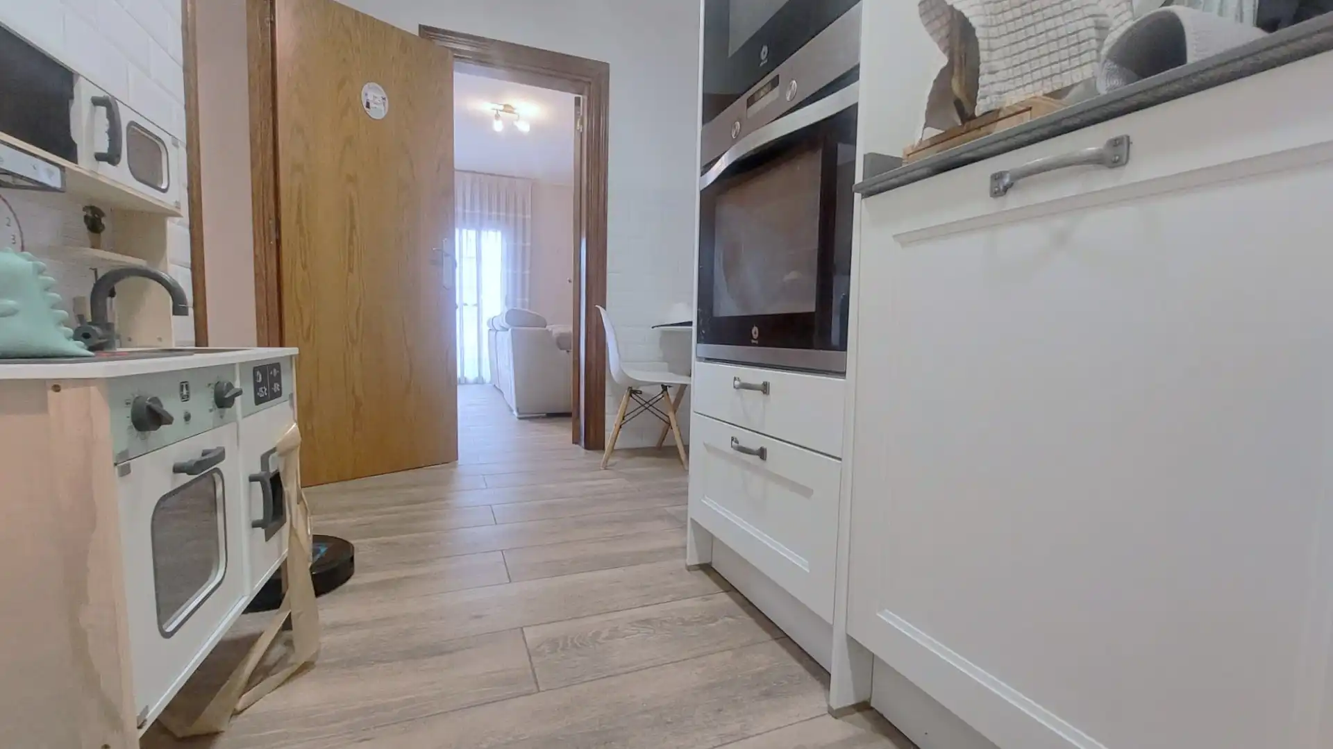 Cuina de Pis en venda en Terrassa amb Aire condicionat, Calefacció i Balcó