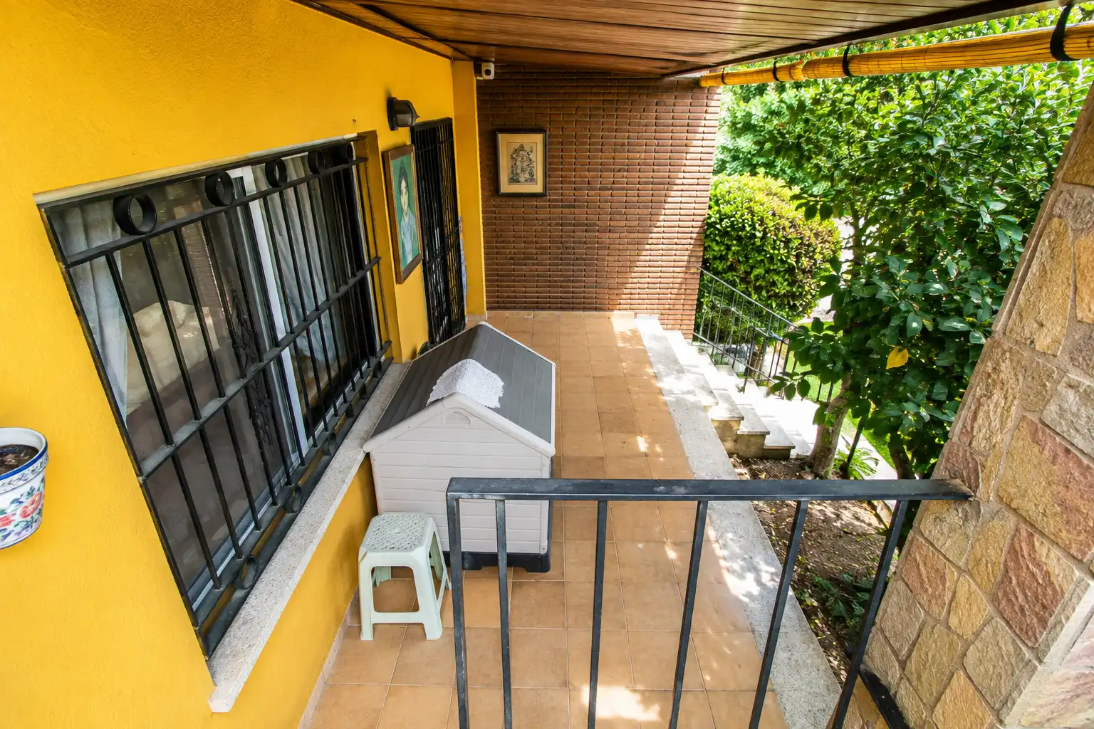 Terraza de Casa o chalet en venta en Caldes de Montbui con Calefacción, Jardín privado y Terraza