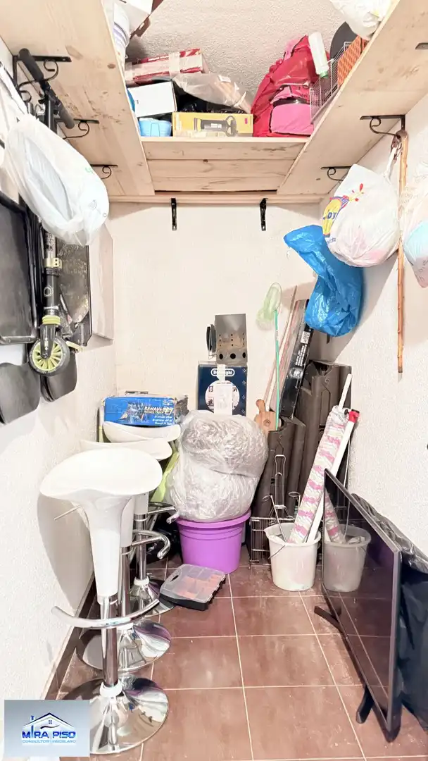 Cocina de Ático en venta en Entrambasaguas con Calefacción, Parquet y Terraza