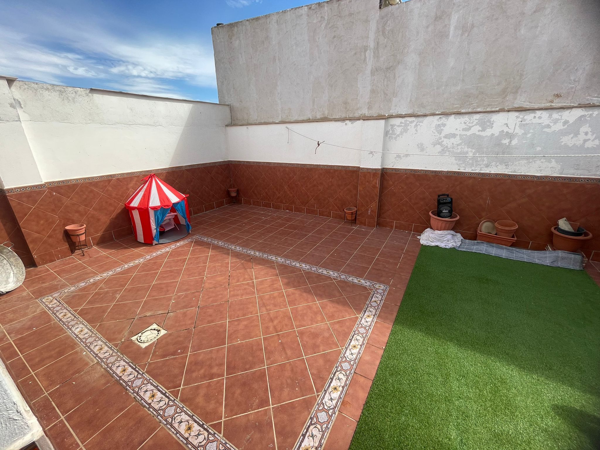 Terrace of House or chalet for sale in La Coronada  with Storage room