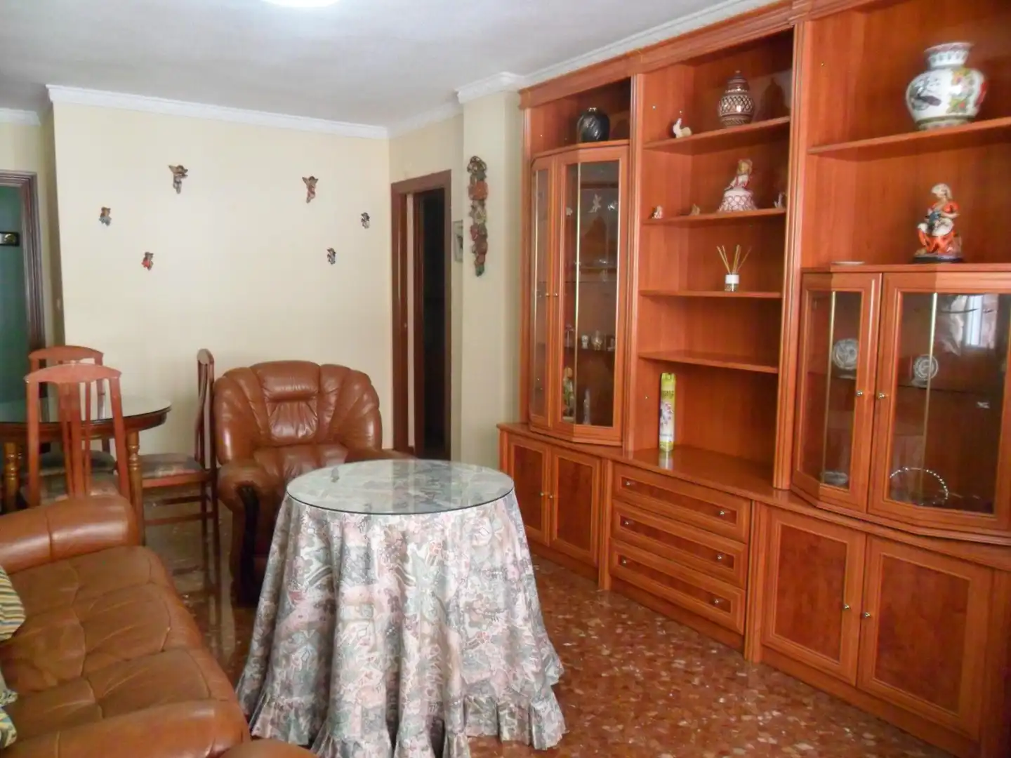 Sala de estar de Piso de alquiler en Granada con Aire acondicionado, Calefacción y Terraza