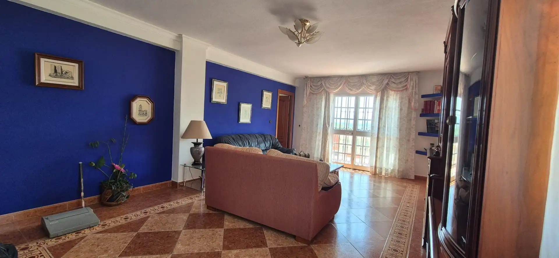 Sala de estar de Casa o chalet en venta en Málaga con Aire acondicionado, Jardín privado y Terraza