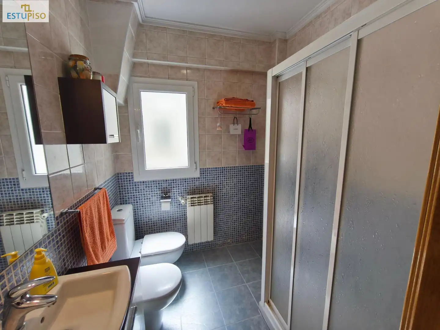 Bathroom of Flat for sale in Vitoria - Gasteiz  with Heating, Parquet flooring and Furnished