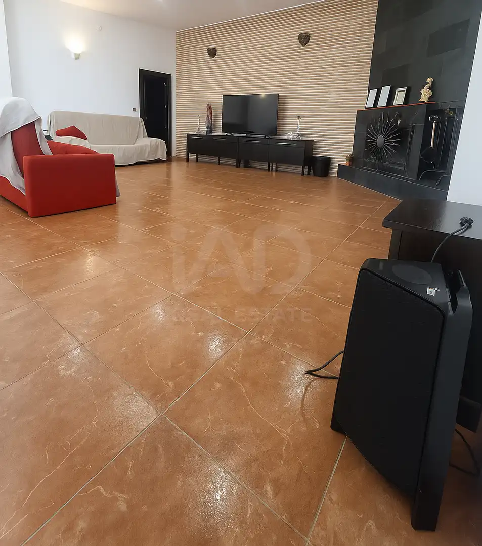 Sala d'estar de Casa o xalet en venda en Murcia amb Aire condicionat, Terrassa i Piscina