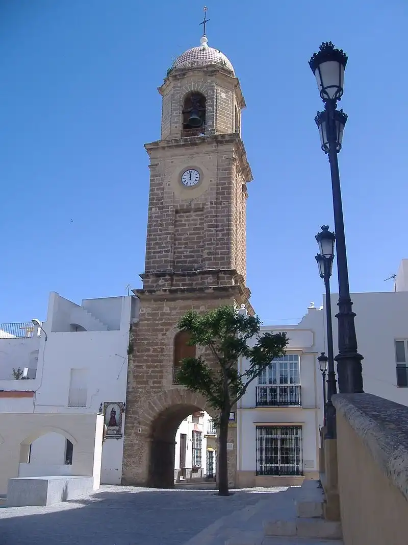 Vista exterior de Casa o xalet en venda en Chiclana de la Frontera