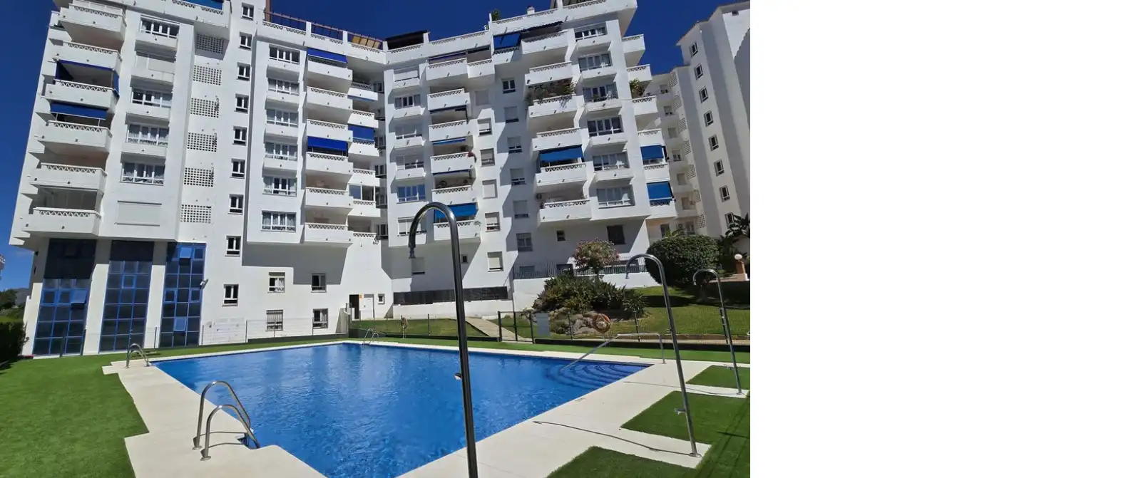 Schwimmbecken von Wohnung zum Verkauf in Marbella mit Möbliert, Ofen und Waschmaschine