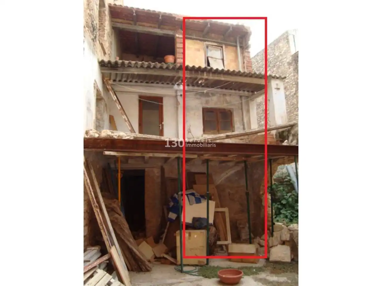 Vista exterior de Casa adosada en venda en Alcanar amb Terrassa