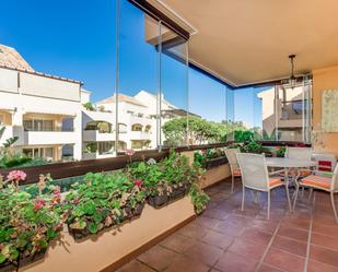 Terrace of Apartment for sale in Marbella  with Air Conditioner, Private garden and Terrace