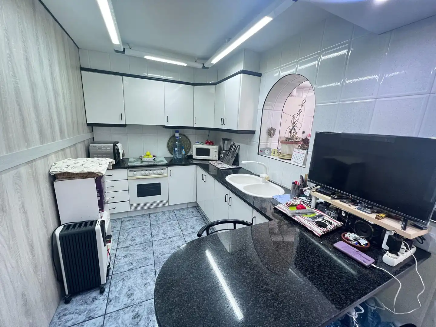 Cocina de Dúplex en venta en Mataró con Aire acondicionado, Terraza y Amueblado