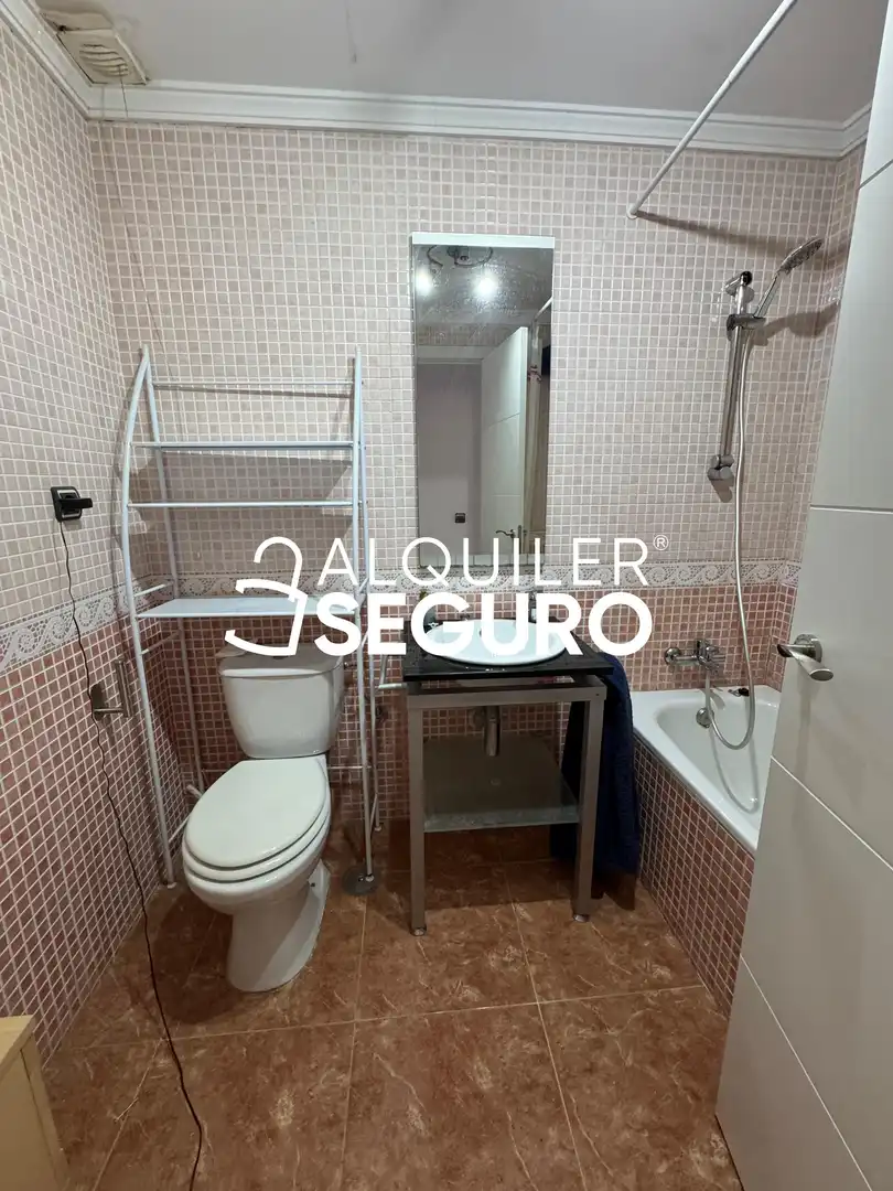 Bathroom of Flat for rent in Málaga  with Heating, Terrace and Furnished